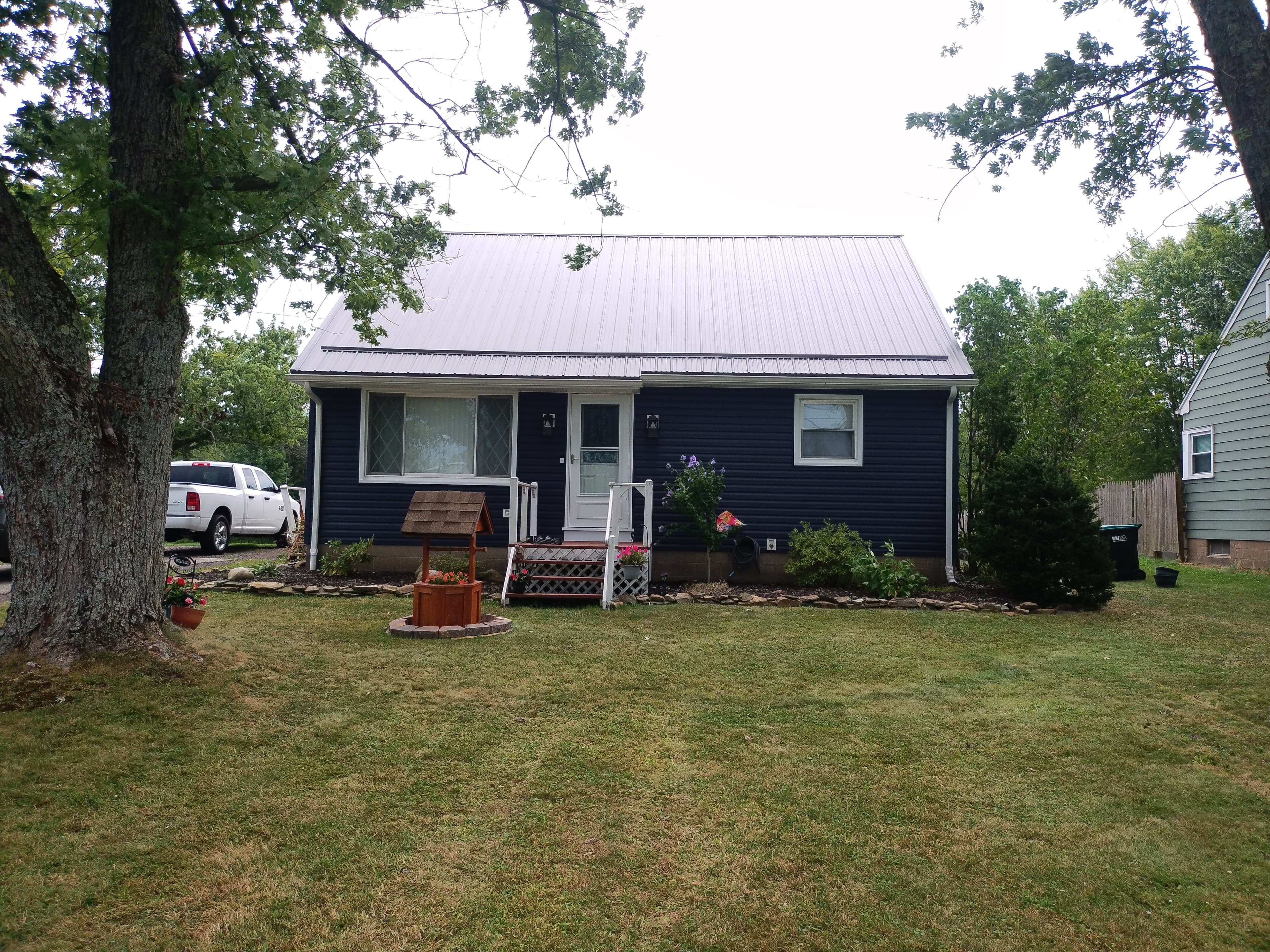 Completed shingle roof project